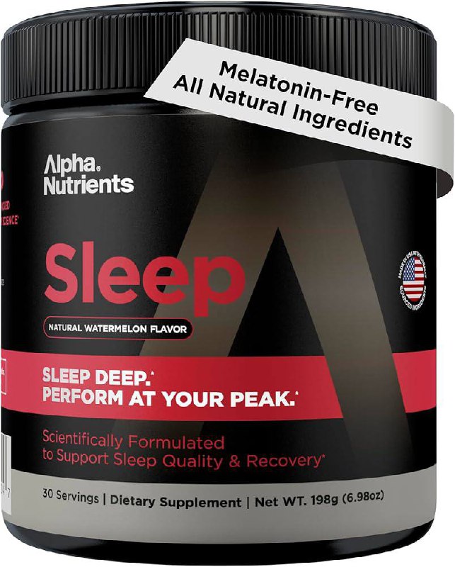 Certificate of Analysis โ Alpha Nutrients Sleep Formula
